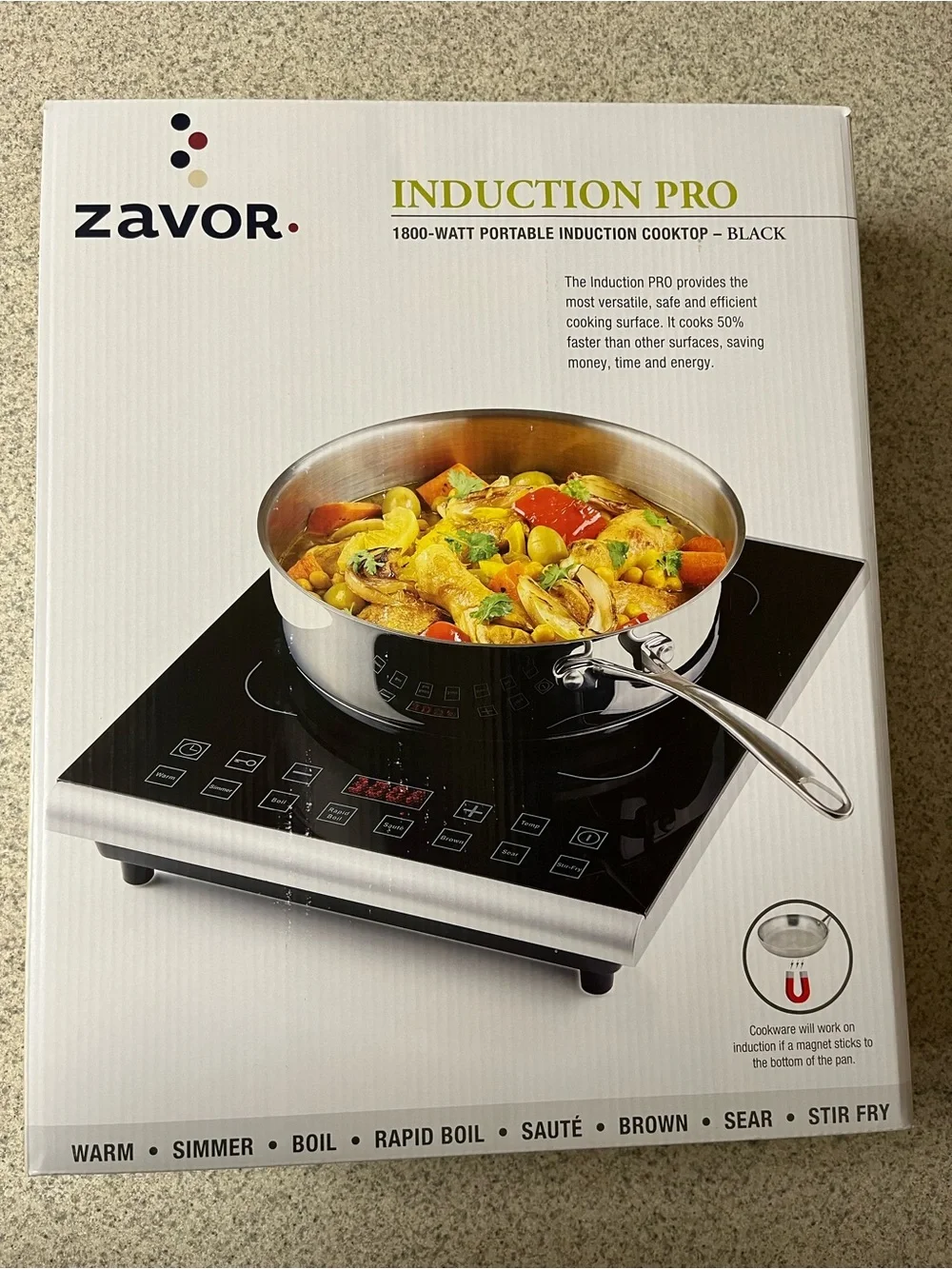 Zavor PRO Portable Induction Cooktop